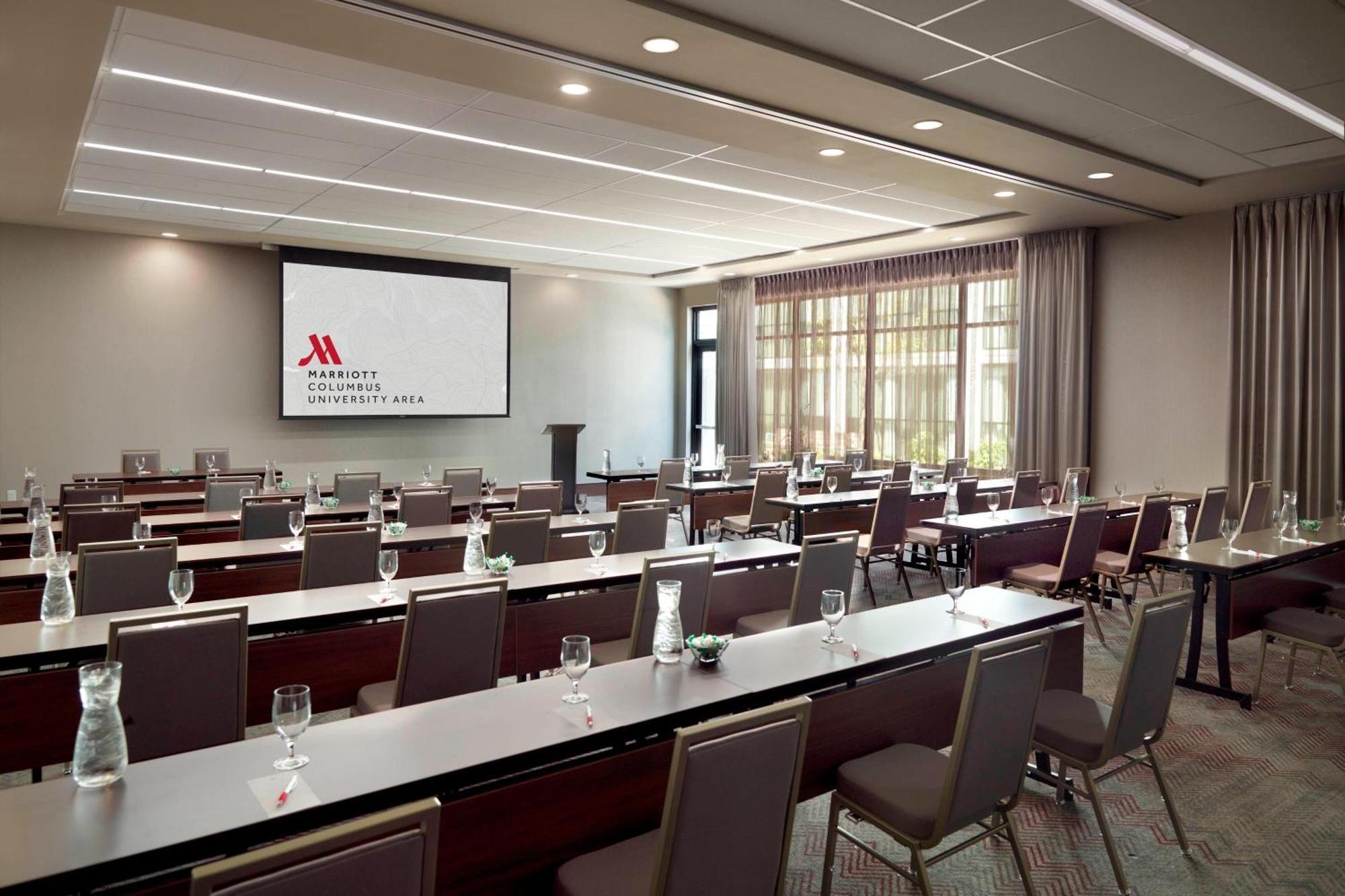 Marriott Columbus Osu Hotel Exterior foto